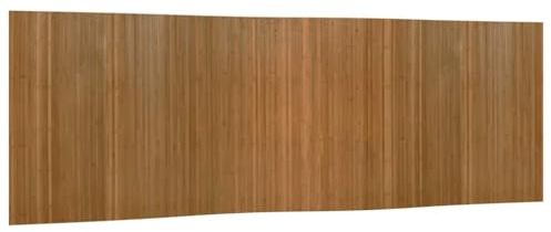 vidaXL Paravent, Raumteiler für Schlafzimmer Wohnzimmer Büro, Trennwand Umkleide, Sichtschutz Spanische Wand, Braun 165x600cm Bambus