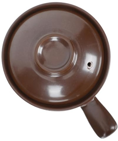 MAGICLULU Cacerola De Arroz Olla De Cerámica Cazo De Barro Puchero Multifunción Olla De Cocina Asa Lateral