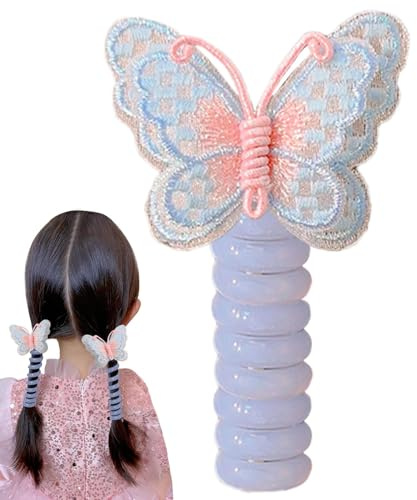 Haarspangen für Telefon, Haarbänder für Telefon, geflochtene Haarspangen, bunte elastische Haarbänder für Kinder Frauen Geburtstagsfeiern für Kinder Halloween
