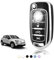 TOOMUME Coque Clé TPU, Etui Clé Étui Clé Adapté pour Fiat 500X Tipo Limousine Kombi Street S Design Business Line 5 Porte 1.4T Jet 1.6 Multijet, Couvre Clef Cache Cle Voiture Telécommande - Flip Key