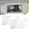 Peevisap 2 Pezzi Specchio Auto 15×8 cm, HD Specchietto Auto, Specchio Macchina, Specchio Cosmetico Per Auto, Specchio Per Parasole, Per Parasole Auto E Schienale Del Sedile