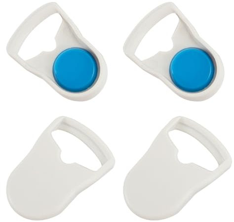 Magnetische Kopfbandclips 2 Paar Kompatibel mit Air-Fit N20 F20 F30 & Air-Touch F20 N20, Magnetclips mit Schnellverschluss für Überdruckmasken F20 F30 N20 Maskenbandclips Positive Supplies
