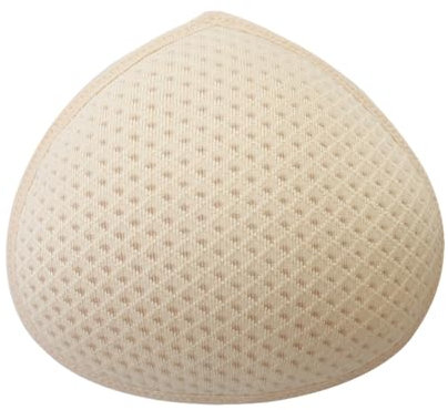 Sous-vêtements sexy pour femme Soutien-gorge en silicone granulaire Respirant Perles Prothèse de poitrine Sous-vêtements Poitrine Soutien-gorge Pad Voir, beige, 5