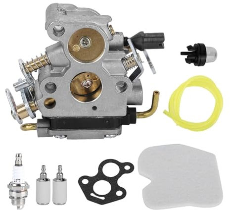 UYTGFO Kit de reemplazo de carburador compatible con motosierra Husqvarna 235e, 235, 236, 240 y 240E (574719402 y 545072601)