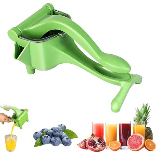 Cubiccredit Manual Juice Squeezer,Cubiccredit Handheld Juicer Squeezer,Versatile Fruit Squeezer,Food-Grade ABS Ultimate Juice Squeeze,for Watermelon, Lemon, Orange, Grapes, Etc (1Pcs)