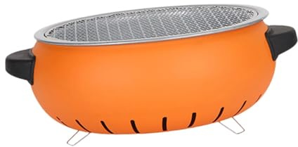Gcljlmy Barbecue de table pour extérieur, cheminée, portable, mini barbecue de camping pour pique-nique, maison, fête en plein air