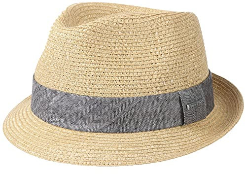 STETSON Chapeau Trilby Reidton Naturel Toyo L - 58/59 cm