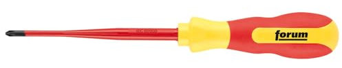 Forum Schraubendreher slim VDE PH2 x 100 mm (Kreuzschlitz VDE-Schraubenzieher Schraubenzieher VDE VDE-Schraubendreher Schraubendreherslim Phillips-VDE-Schraubendreher Phillips-VDE-Schraubenzieher)