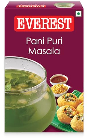 Everest Pani Puri Masala 100g | Indian Street Food Spice Blend for Pani Puri, Golgappa Water & Chaat Dishes | India’s No.1 Spice Brand