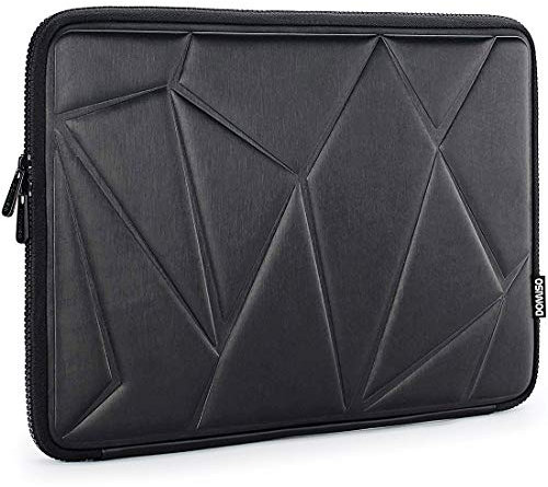 DOMISO 9.7-10.1 Inch Shock Resistant Tablet Laptop Sleeve Protective Case Compatible with Apple 2018 iPad Pro 11'' / 10.5'' iPad Pro / 10 Inch Surface Go, Black