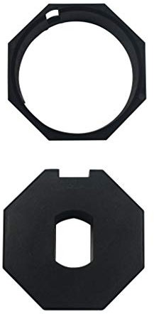 Adapter-Set, 40 mm 8-Kantwelle, für Motoren mit Ø 35 mm (1 SET)