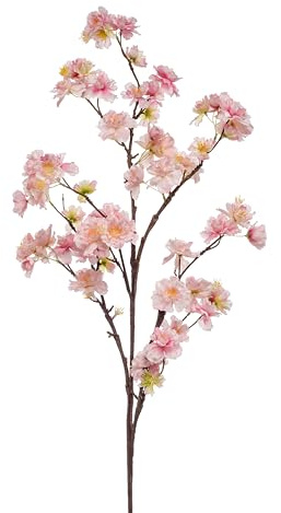 Easyplants Künstlicher Zweig Kirschblüte Hellrosa 120 cm