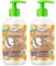 2er Pack Dresdner Essenz Dreckspatz DuschgelWir sind Freunde Orange-Vanille-Duft 2 x 250 ml Duschbad vegan