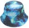 ZLYC Männer Frauen Sommer Fischerhüte Obst Hut, Blau (Galaxy Blue), One Size