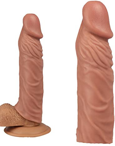 CR-7,87 Pollici Di Estensione in Silicone, Adatto Agli Uomini Da Usare Ṥvilûppâtorè Mán&icá del Pè&nè Po&mpâ Ingrânðimènto Âllûngâmènto â Vûoto Ûomo Pè&niṥ Pûmp Èxtènðèr Ṥlèèvè