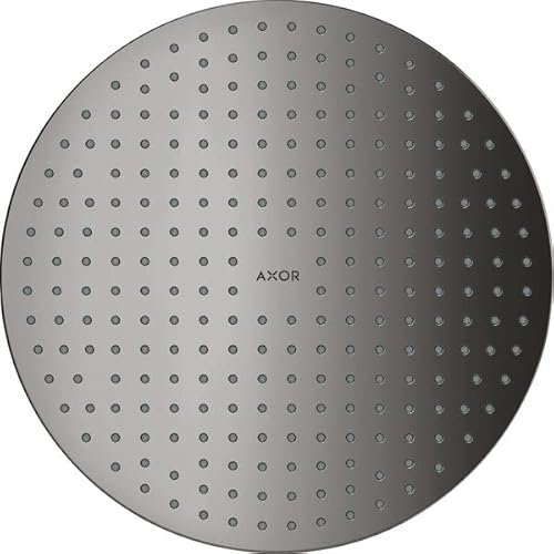 hansgrohe AXOR ShowerSolutions Kopfbrause 300 1jet, Decke-Aufputz, 35302330, Farbe: Polished Black Chrome
