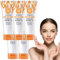 Gesichtspeeling-Gel | Orange aufhellendes Peeling-Gel-Gesichtspeeling | Feuchtigkeitsspendendes Peeling für trockene, normale, fettige und Mischhaut, Orange Exfoliating Whitening Gel (5pc)