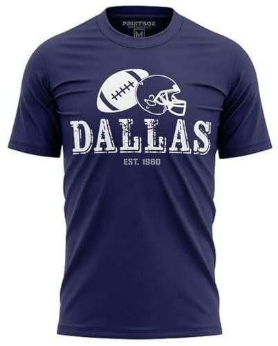 Dallas Shirt for Men, 1960 Distressed Fans Gameday Apparel, Classic Crewneck T-Shirt