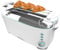 Cecotec Toaster Toast&Taste Extra Double W, 1350W Leistung, Doppel-Langschlitz für 2 Toasts, Automatische Abschaltung und Pop-up-Funktion, Edelstahl, Krümelablage, Selbstzentrierung