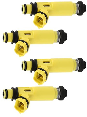 MACHSWON 4pcs New Plastic Fuel Injector Nozzle for Mazda RX-8 (FE) 2005-2008 1.3L Manual 05 Model 13B 6MT 195500-4450 N3H3-13-250A