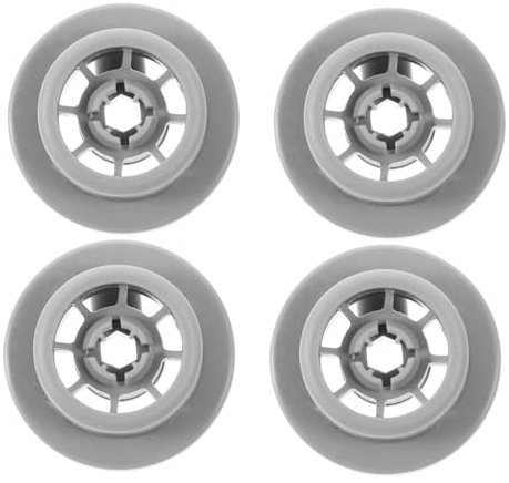 ABOOFAN 4pcs Heavy Duty Dishwasher Wheels for Dishwasher Rack Wheels Lower Basket Repair Kit