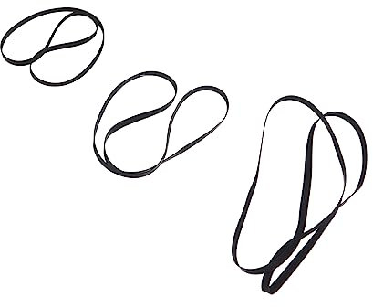 jojofuny 6stücke Turntable Riemen Für Plattenspieler Hochwertige Antriebsriemen Für Optimale Drehgeschwindigkeit Und Geräuschreduzierung Geeignet Für Vinyl-Recorder Und Phonographen