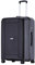 PCG THE HARD CASE (Schwarz, XL-Premium Hartschalenkoffer-mit TSA Schloss-4 Rollen-Leichter Reisekoffer- robust & stabil -Trolley mit Teleskoparm