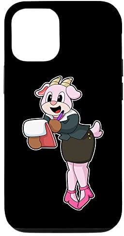 iPhone 14 Cow Secretary Notepad Case