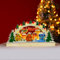 YUEMING Bogen Oval Weihnachtsdorf Weihnachtsdekoration mit Dorfmotive aus Holz, Christmas Workshop Holzszenen/Weihnachtsdekoration für den Innenbereich, Christmas Ornaments (Typ 2)