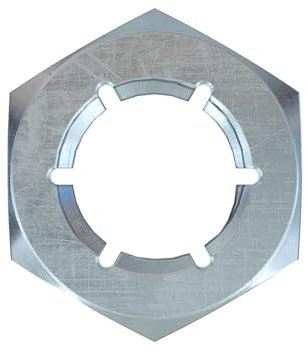 Fischer 100x Contro dado Autobloccante MU-SL M12 R Inox A4, Blocca Filetti in Acciaio Inossidabile, 562014