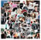 110 Stück Twilight Aufkleber, Classic TV Movie Show Stickers, Fashion Graffiti Wasserdichte Aufkleber für Auto Laptop Skateboard Fahrrad, Geeignet für Erwachsene Teens