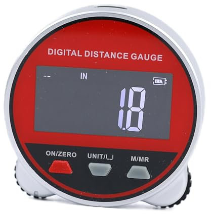 Mètre à ruban numérique avec affichage numérique - Règle roulante électronique pour mesure du travail du bois - 199,99 m