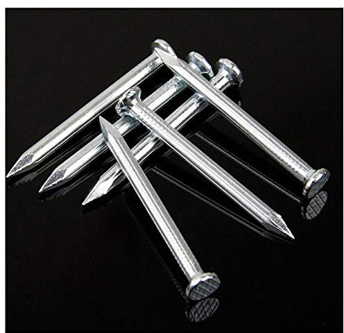 CEHJZQRPL Clavo para mampostería de hormigón, Clavos de Acero, Clavos de Cemento, Clavos Pintados, Clavos de Hierro(4 * 40/1 Box About 130)