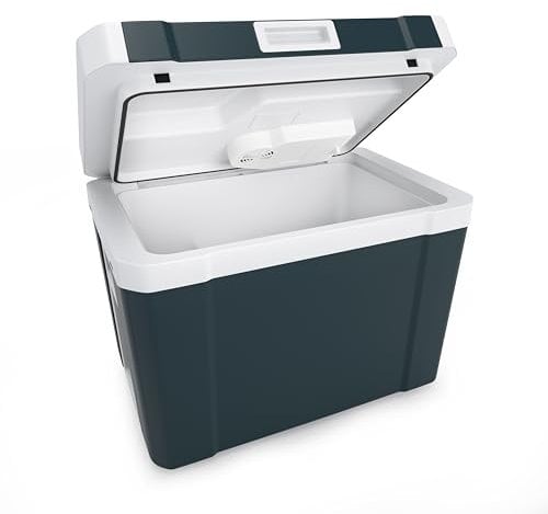 Tristar Thermoelektrische Kühlbox - 35 L - Geeignet für 2-L-Flaschen - Ideal für Camping und Lange Reisen - 12- und 230-V-Steckdosen - ECO- & MAX-Modus - Kühlt & wärmt - KB-7535