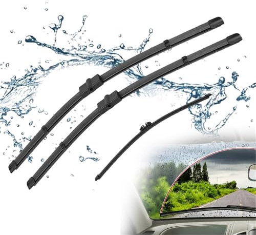 , Für VW, Für Polo 9N MK4 2003-2004 Scheibenwischerblätter vorne hinten Set Zubehör Windschutzscheibe