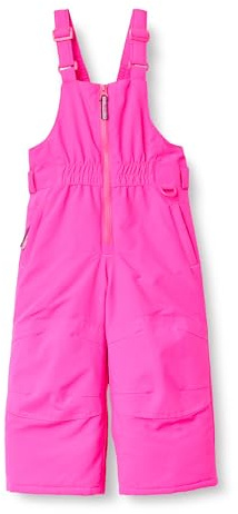 Amazon Essentials Overol de esquí y Nieve para niña, Resistente al Agua, Color Rosa neón, Talla XL