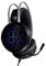 Lurrose Auriculares de Computadora con Micrófono Diadema con Cable RGB Sonido Envolvente Compatible con PC y Tabletas