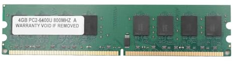 Yarryuter 4Gb 4G Ddr2 800Mhz Pc2-6400 Computer Memory Ram Pc Dimm 240-Pin Compatible Platform for Dedicated Desktop Memory