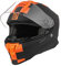 ORIGINE Integralhelm Motorradhelm mit Belüftung ECE Zertifizierung (Contest MATT ORANGE Black,XL)