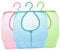 Sac à Pinces à Linge Sac de Rangement en Maille avec Crochet Panier de Rangement Suspendu pour Armoire à Linge 3PCS Peg Bags