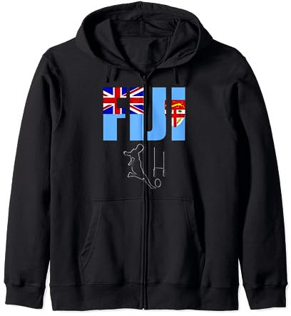Fidschi Rugby Kapuzenjacke