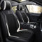 Awotzon Autositzbezug Für Renault Twingo 5 Sitze Autositzbezüge Komplettset Allwetter Auto Sitzauflage Kunstleder sitzbezüge（Schwarz-Weiß）
