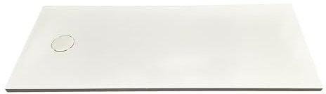 Duschtasse 170 x 71 cm, rechteckig, synthetischer Marmor