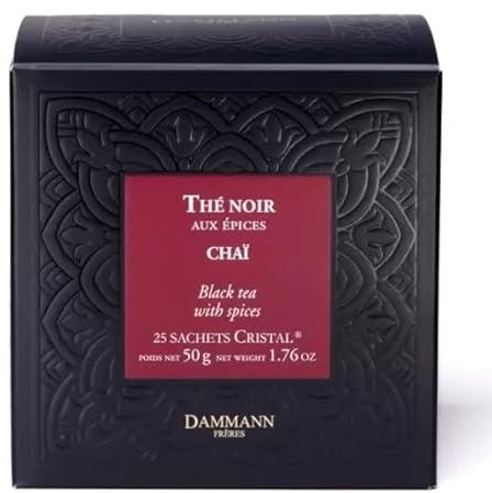 Dammann - Tee Des Mille Collines 25 Beutel - Veganer Chai - Schwarzer Tee