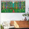 BMGKYAGL David Hockney, abstraktes „Der Frühling kommt, Bäume, Weg, Landschaftskunst, Poster, Leinwandgemälde, Wanddrucke, Bild, Wohnzimmer, Heimdekoration, 60 x 120 cm, rahmenlos