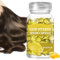 Hair Vitamine Sérum Capsule, Capsules pour le Soin des Cheveux, Capsule de Sérum pour le Traitement des Cheveux, Sérum Capillaire Vitaminé pour Femmes et Hommes yellow