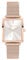 Tamaris Damen Analog Quarz Uhr mit Edelstahl Armband TT-0185-MQ