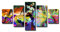 Visario 160 x 80 cm Bild auf Leinwand Schmetterling 5555-SCT deutsche Marke und Lager - Die Bilder/das Wandbild/der Kunstdruck ist fertig gerahmt