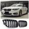 GCP PASST FÜR 2ER F22 F23 F87 SPORT KÜHLERGRILL DOPPELSTEG GRILL GLANZ SCHWARZ