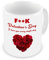 GrassVillage Funny Love Mug – F*ck Valentine’s Day I Love You Every Single Day – Sarcastic Gift for Partner, Boyfriend, Girlfriend, Husband, Wife – Anniversary, Birthday – 11oz Ceramic Coffee Cup